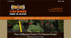 Desktop Screenshot of procutfirewood.com